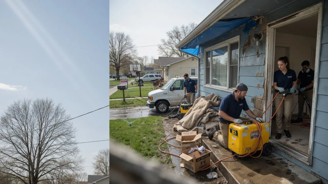 Basement Flood Cleanup in Stewartsville, NJ near me